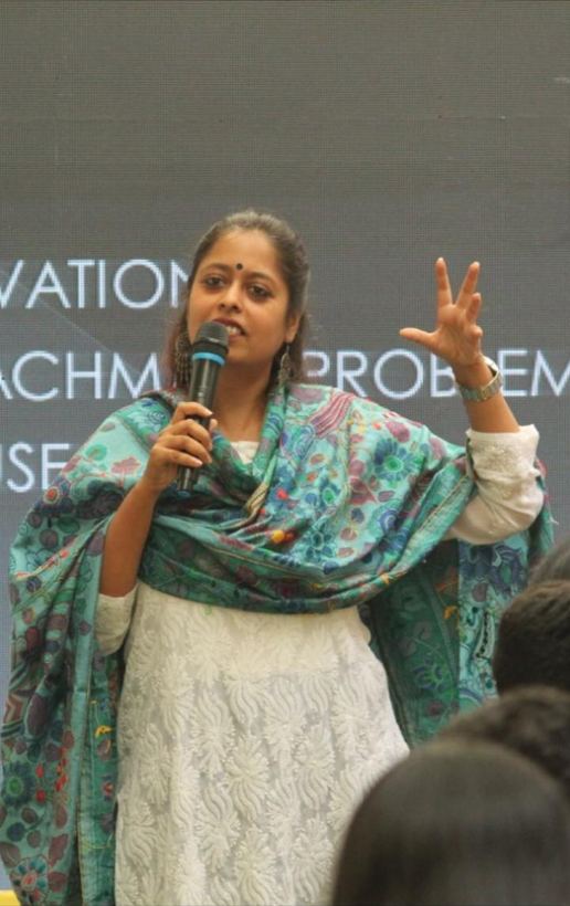 Dr. Swapna Palkar — a moment from talks and gatherings