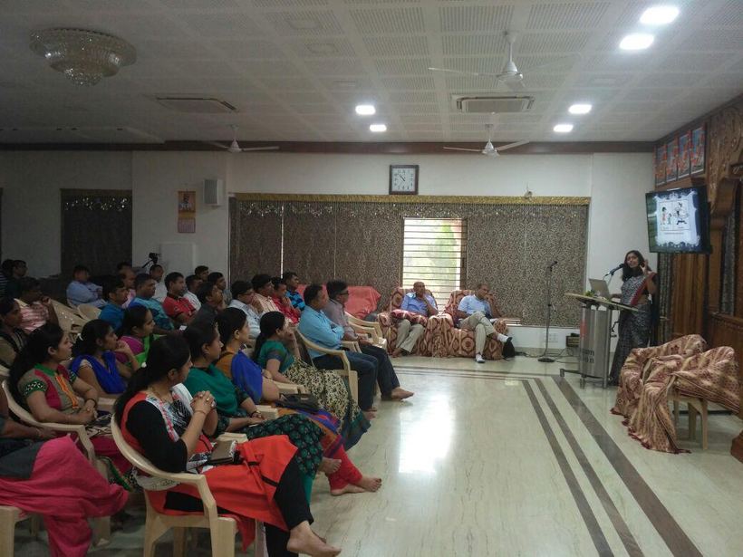 Dr. Swapna Palkar — a moment from talks and gatherings